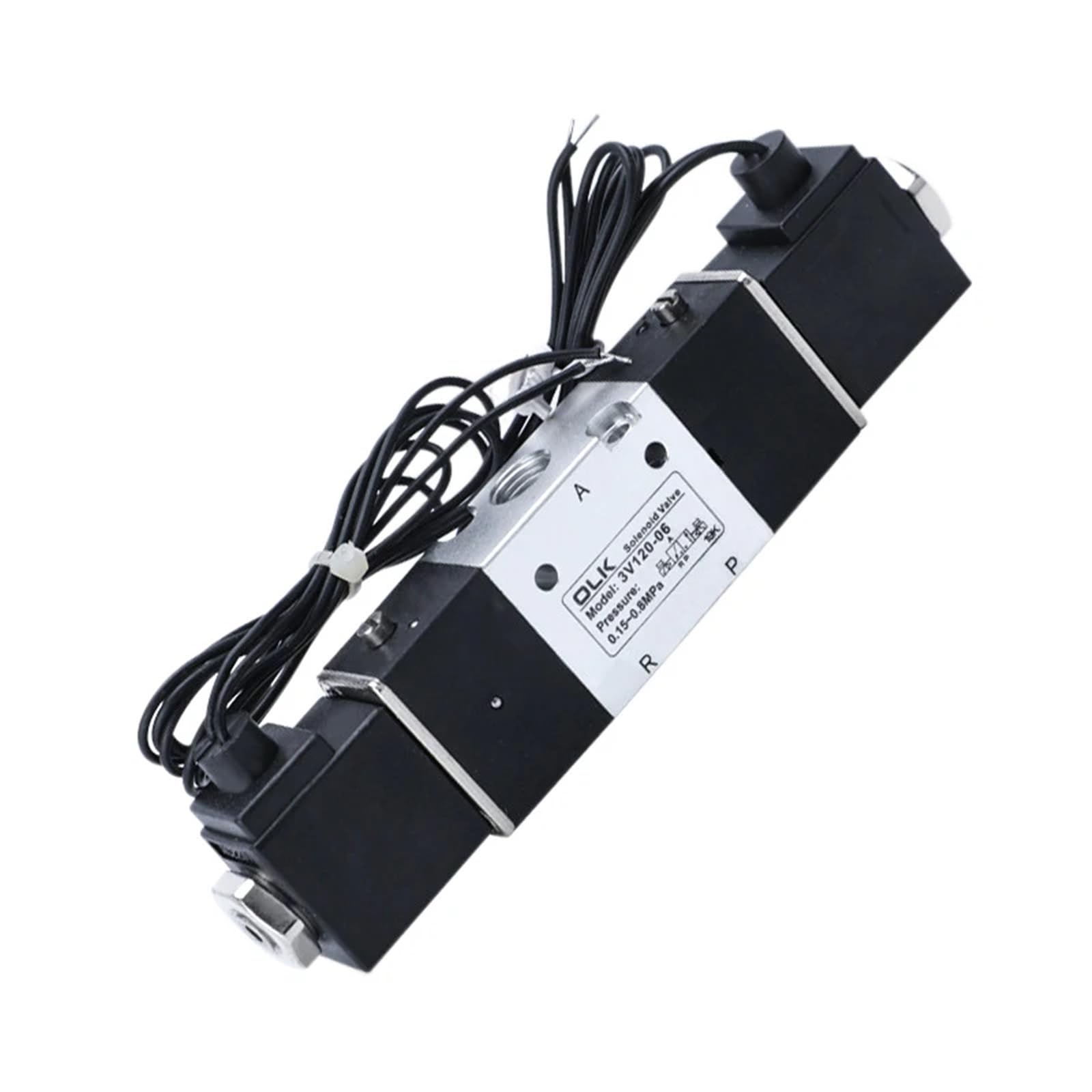 Électrovanne pneumatique 3V120-06 résolvant les fuites d'air de vos distributeurs 3/2