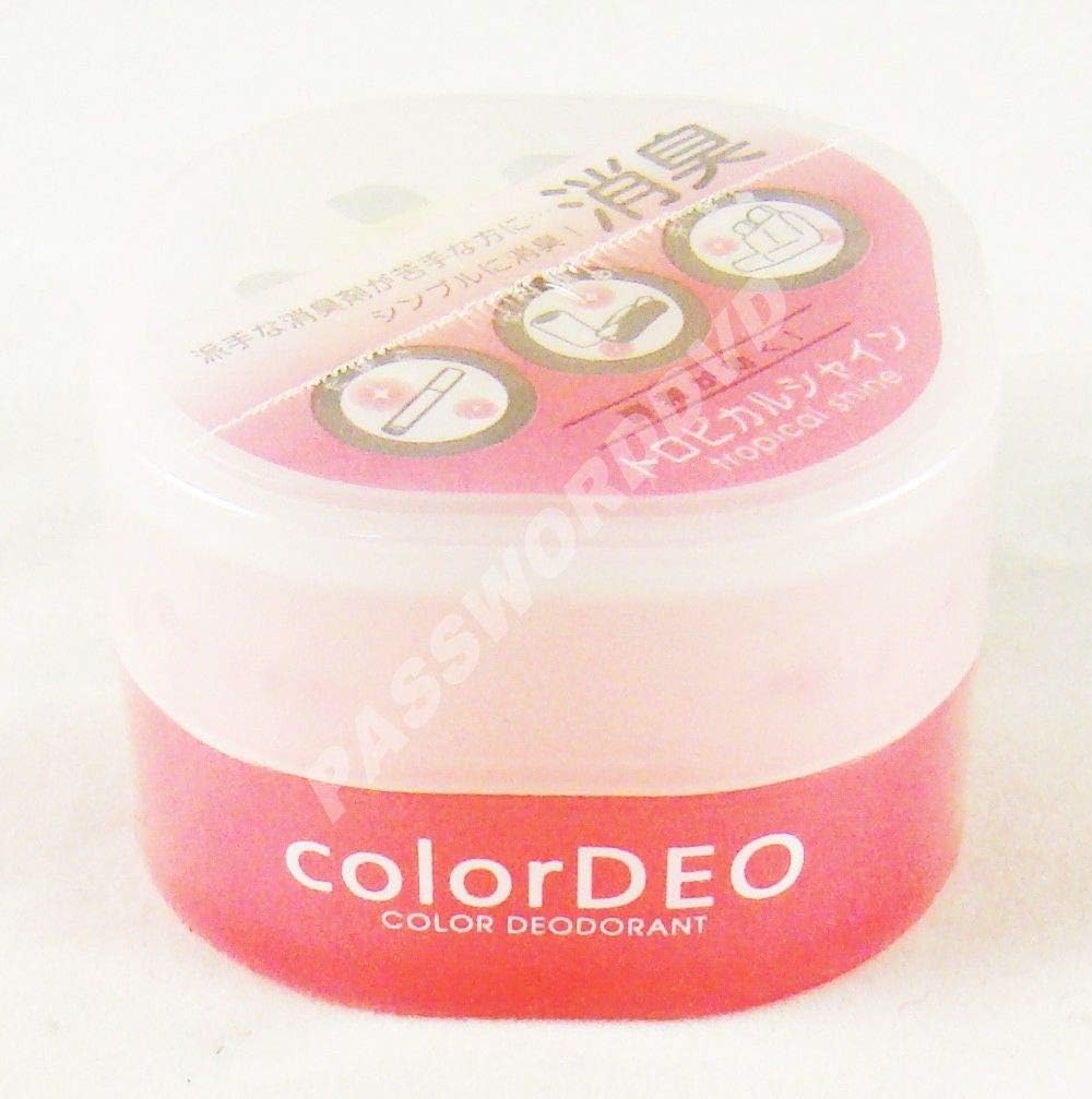 Color DEO Gel Type CAR AIR FRESHENER by DIAX Tropical Shine