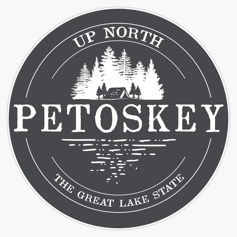 Petoskey Sticker Vinyl Decal Bumper Sticker 5''