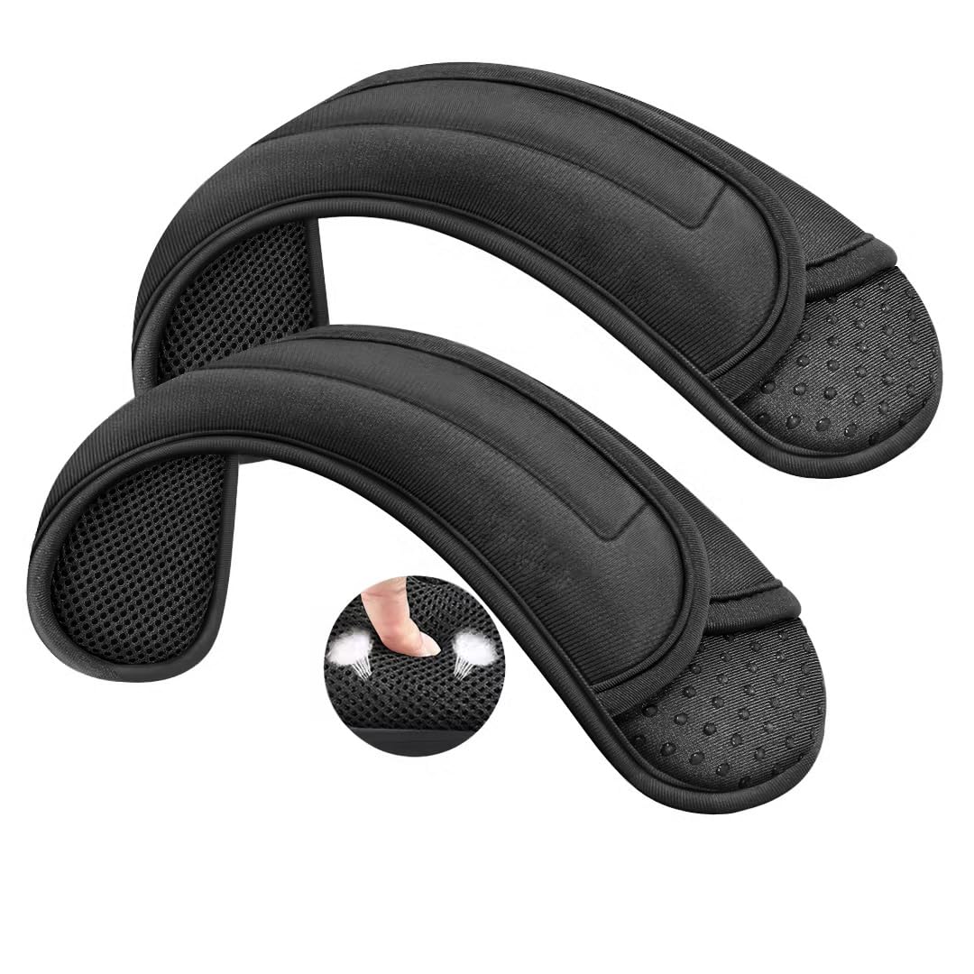 ZINZ 2P Universal Shoulder Pad with Ultra Thick Cushion,Drak Grey