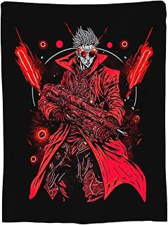 Trigun Blanket Air Condition Quilt Characters Ultra-Soft Micro Fleece Blanket 40"x30"