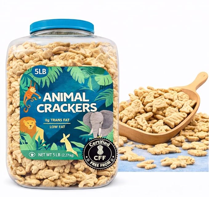 Galletas Animal Crackers Member's, 5 lb, Contenedor Resellable miniatura 6