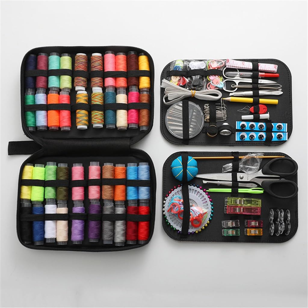 Caja de Costura Multifuncional para el hogar, 238 Piezas, para Coser a Mano, Guardar y Guardar Cosas.