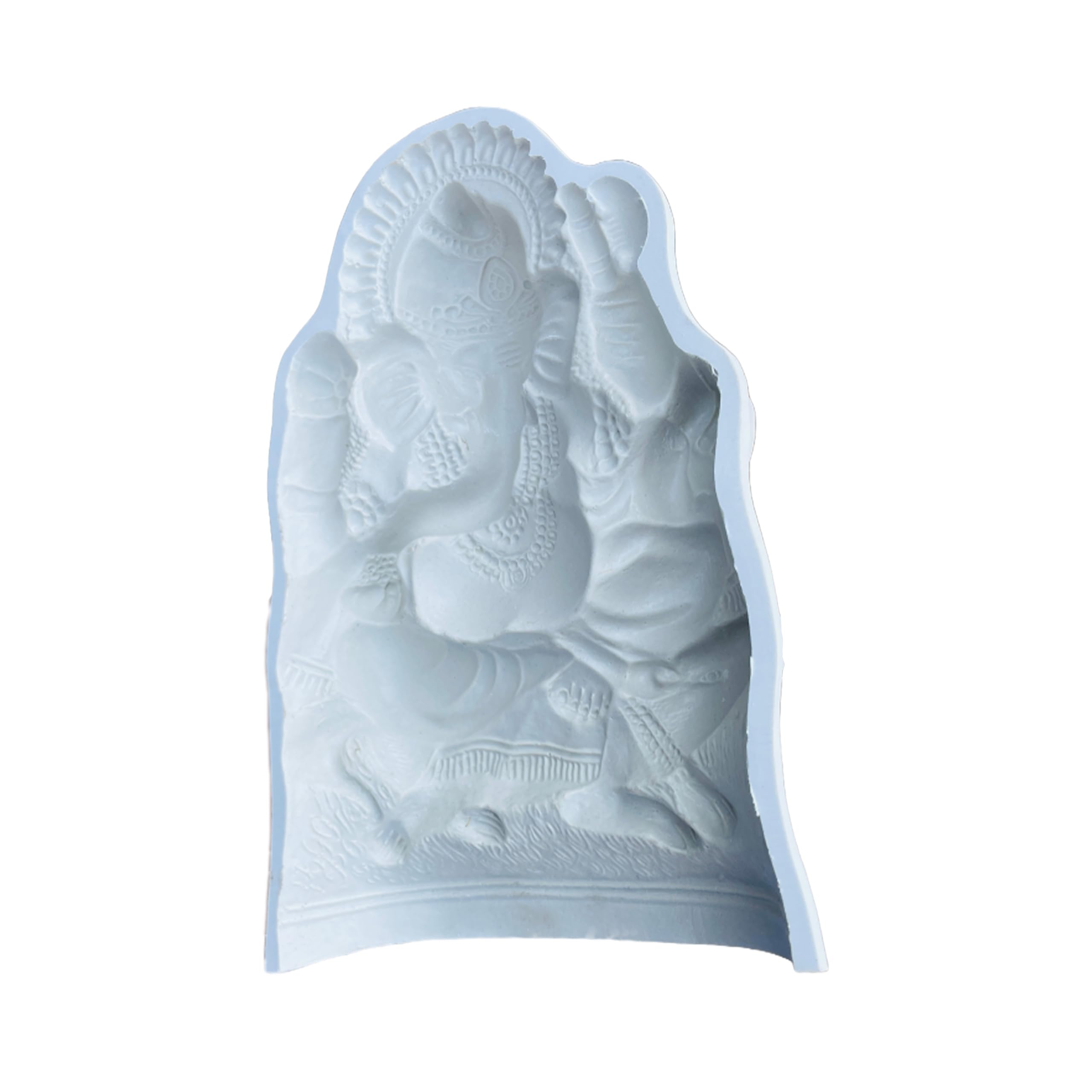 Art sculpture 9-Inch Fibreglass Ganesha Idol Making Mold – Durable Art Sculpture Mould for Clay, POP, and Eco-Friendly Idols - Image 4 thumbnail