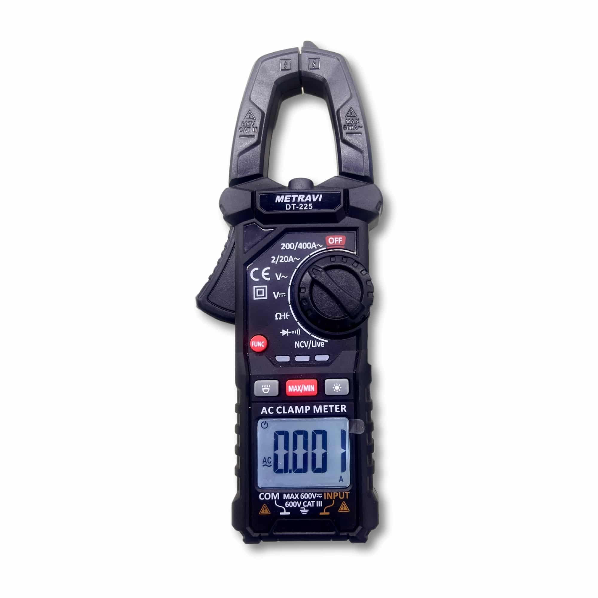 See full amazon price history chart for Metravi DT-225 Digital TRMS AC Clamp Meter (2024 Model) 2000 counts, T-RMS, 600V AC/DC, 400A AC Metravi DT-225 Digital TRMS AC Clamp Meter (2024 Model) 2000 counts, T-RMS, 600V AC/DC, 400A AC (B0D33NZ1CT) Amazon Price History, Amazon Price Tracker