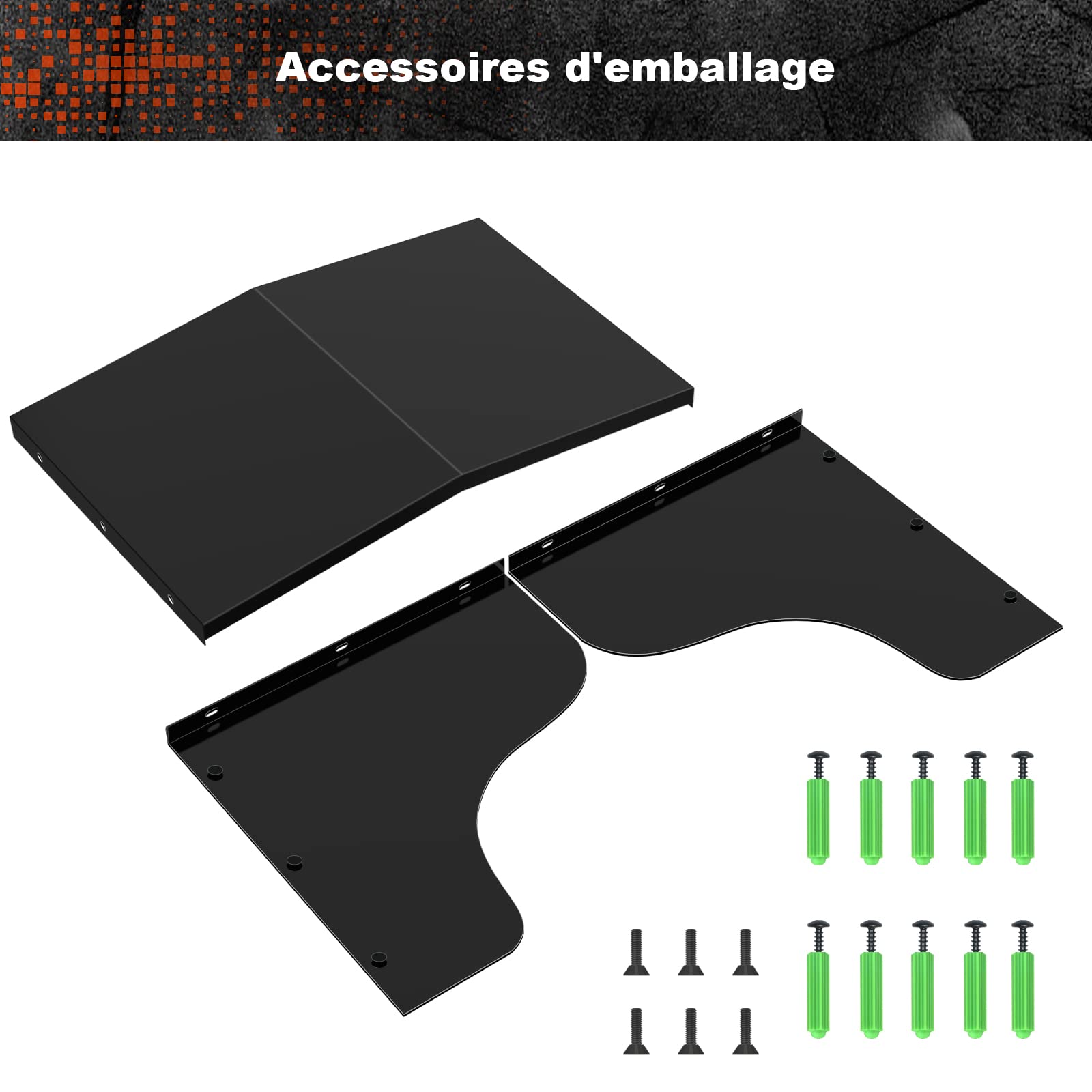 Wallbox Protection Contre Les intempéries, auvent pour Colonne de Charge Toit de Protection pour Station de Charge de Voiture électrique Accessoires pour Wallboxe, Protection Contre la Pluie