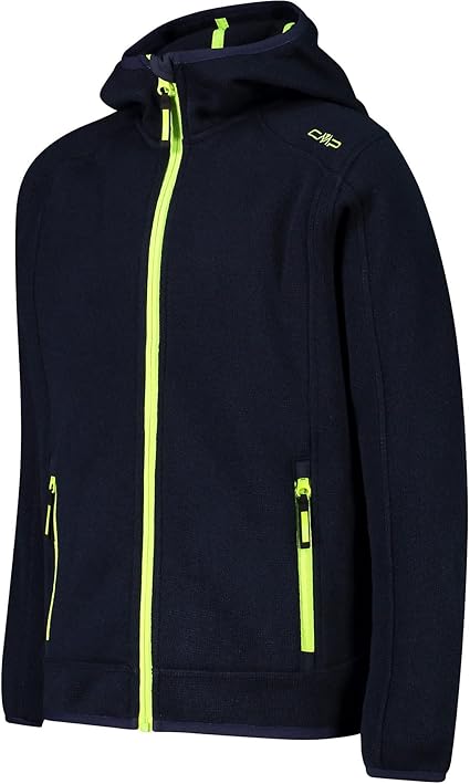 CMP Giacca Knit-tech Bambini | Giacca Unisex | Design Coreano | Manica Lunga - Foto 6