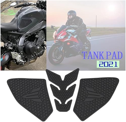Miniatura 2 de Adhesivo de almohadilla de tanque para Ya&maha MT-09 MT09 2021 motocicleta antideslizante lateral depósito de combustible pegatinas impermeables de