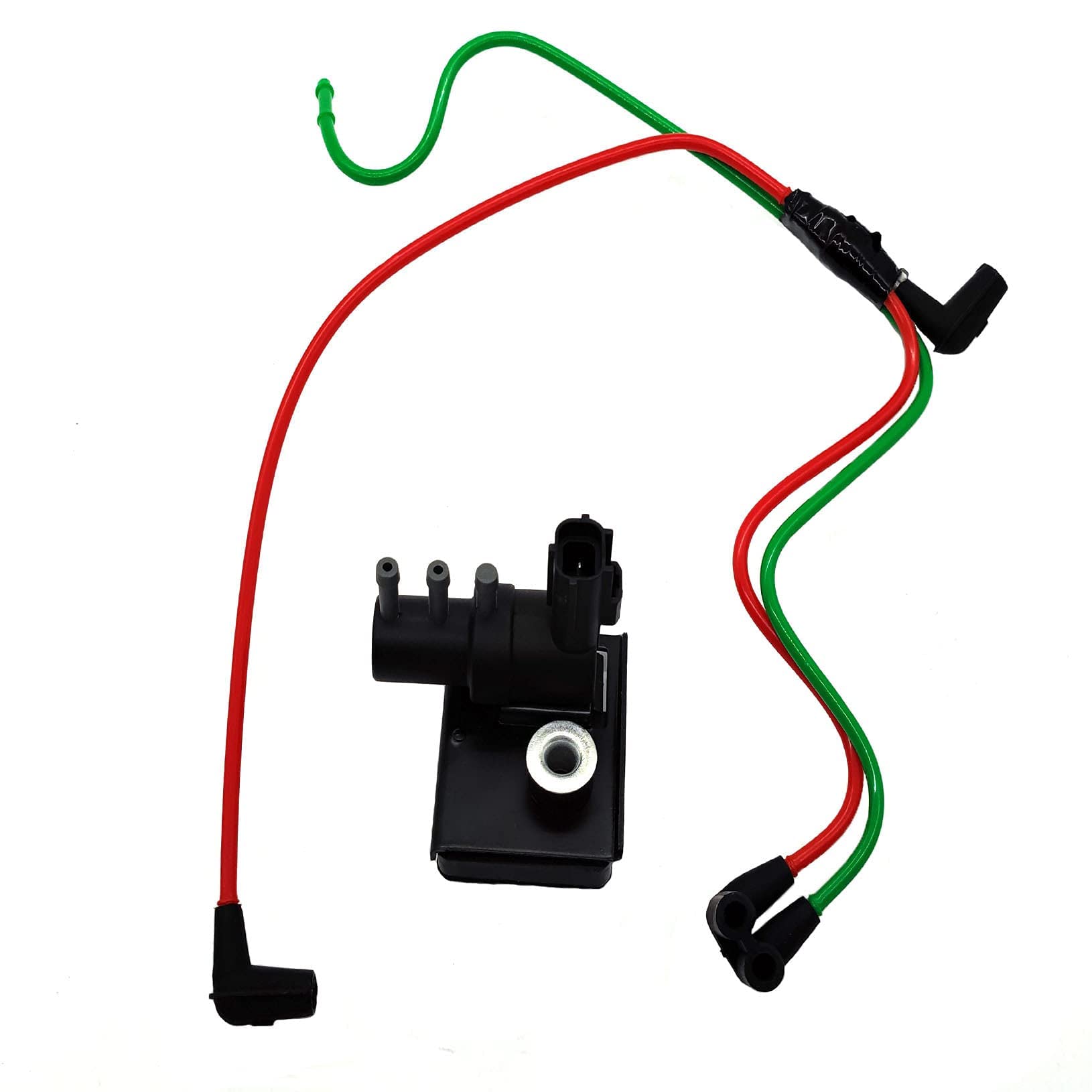 Fundyliue F81Z6C673AA F81Z-9E498-DA Turbocharger Vacuum Harness Connection Line With Wastegate Boo-st Solenoid Replacement for Ben-z 2000-2003