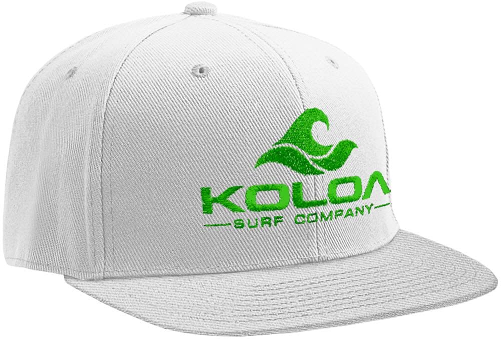 Koloa Surf Classic Solid Snapback Hüte mit gesticktem Logo in 26 Varianten