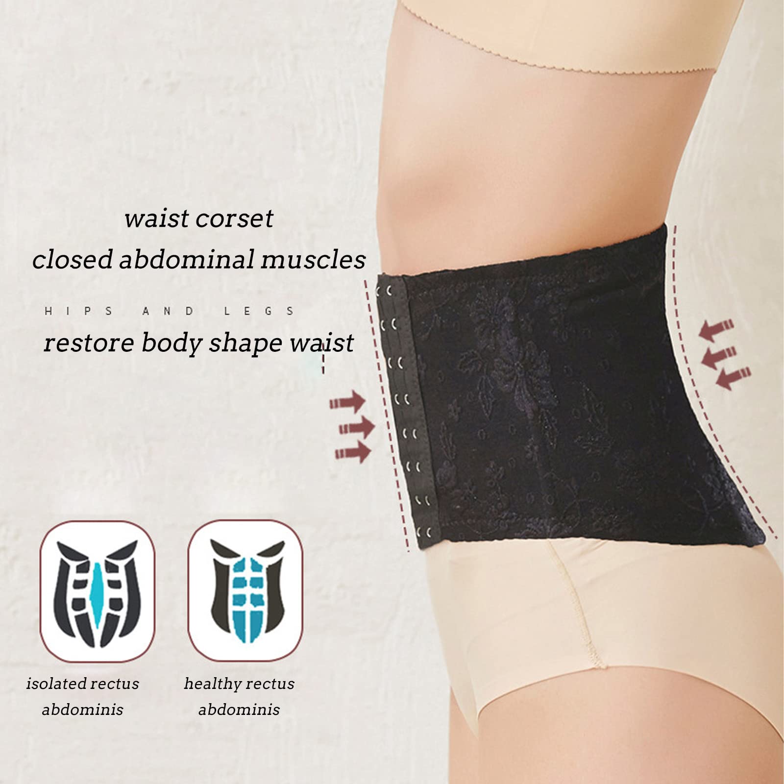 Qukoielly Bauchgurt Body Shaper - Nahtloser Kompressionsgurt