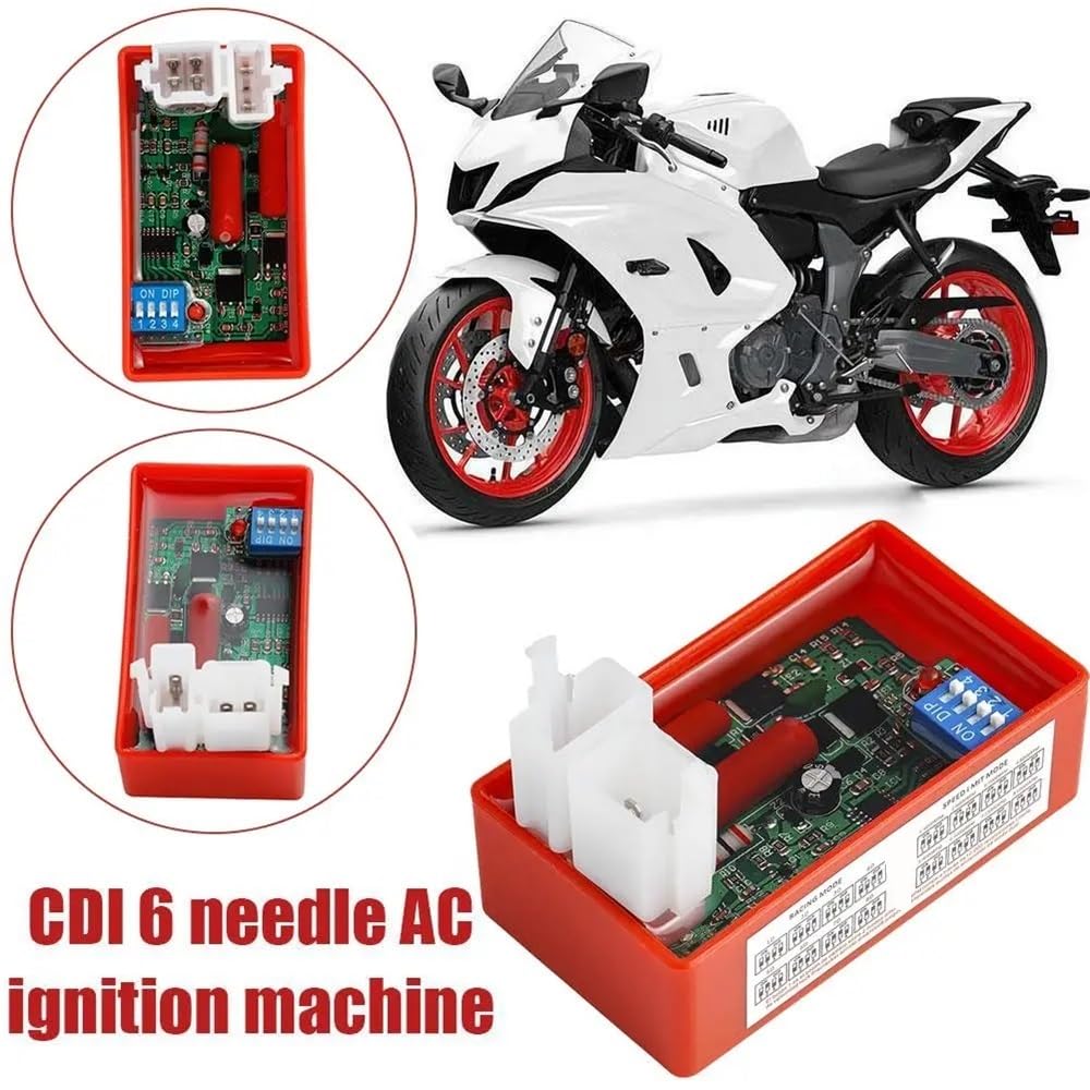 Moduł CDI Akcesoria motocyklowe: Programowalny prostownik zapłonowy CDI Cewka przekaźnika rozrusznika kierunkowskazu