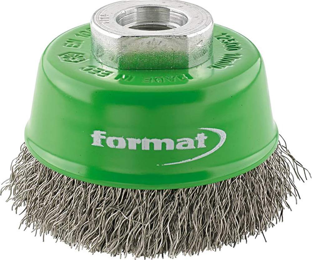 Format 7670340080 – Spazzola a tazza acciaio 80 mm format