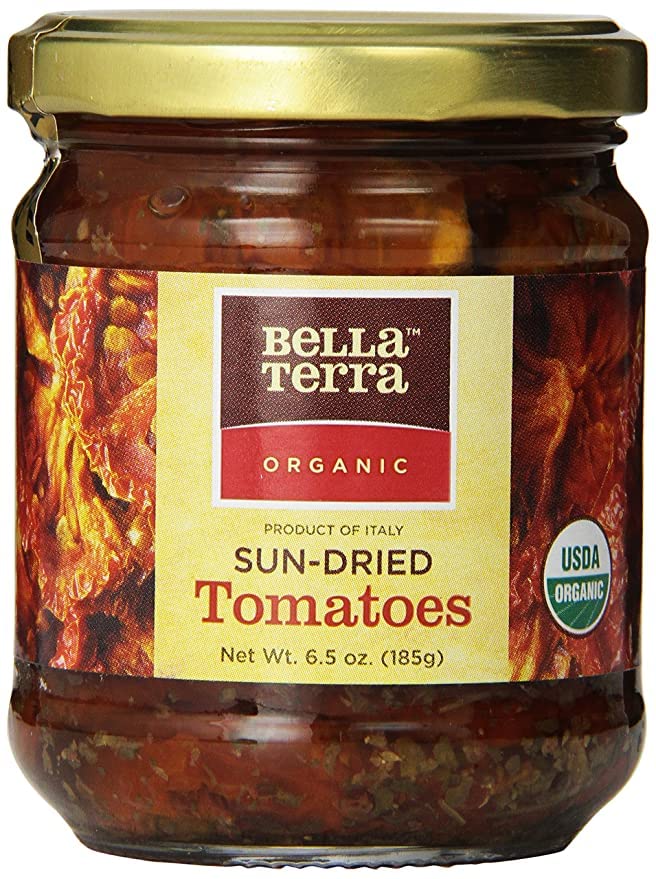 Creative Bella Terra Organic Sun-Dried Tomatoes, 6.5 Ounce