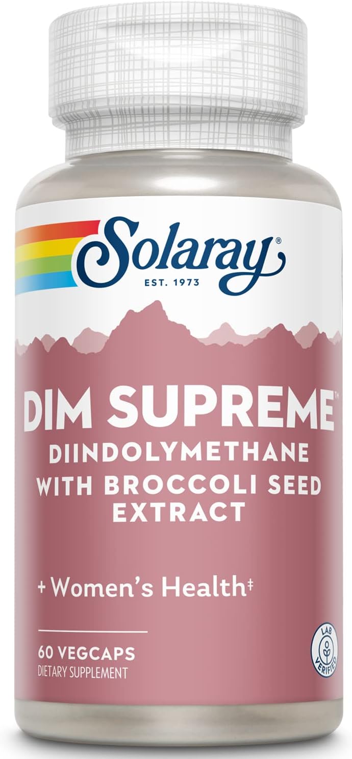 Potency Dim Supreme Diindolylmethane - 60 Vegetarian, 135789
