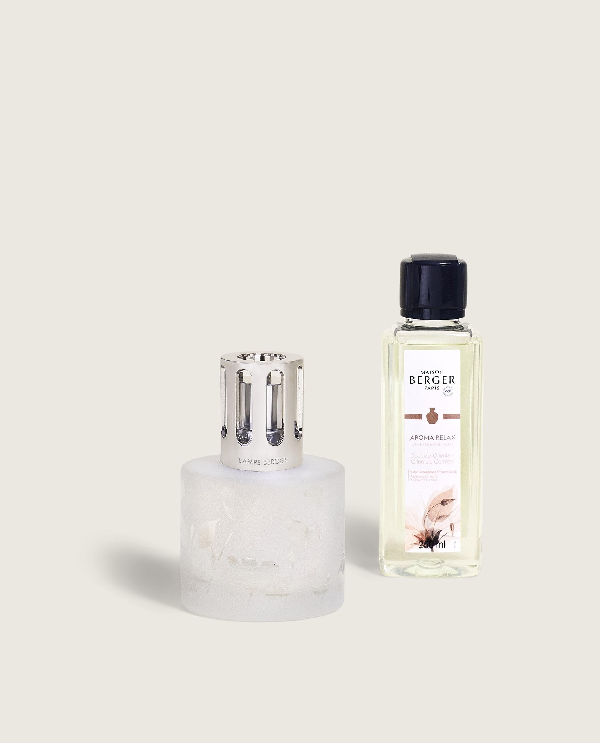 Lampe BergerFragrance lamp, Glass Metal, Douceur Oriental/Oriental Softness, 210 ml