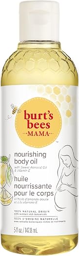 Burt's Bees Mama Bee Nourishing Body Oil with Vitamin-E, 4 Fluid Ounce