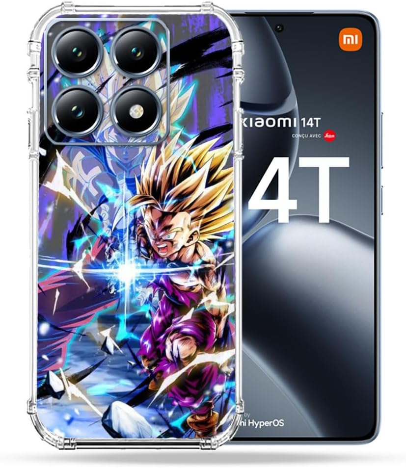 Cokitec Reinforced Case for Xiaomi 14T Manga Dragon Ball Sangohan Duo