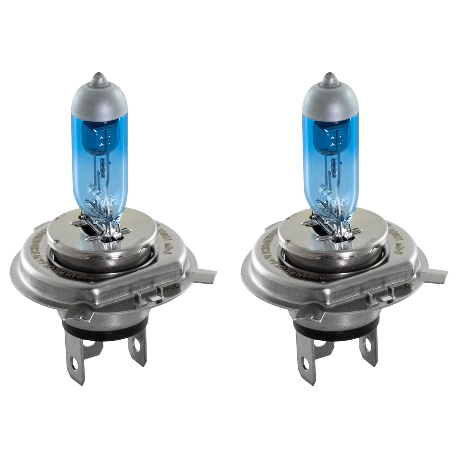 Set 106563191 erstellt mit Scheinwerfer links und rechts + COOL BLUE INTENSE H4 Leuchtmittel kompatibel mit Berlingo B9