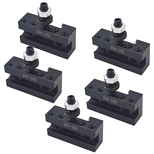 WFLNHB 5Pcs 2# Quick Change Tool Post Boring Turning Holder 250-102 AXA Tool Holder