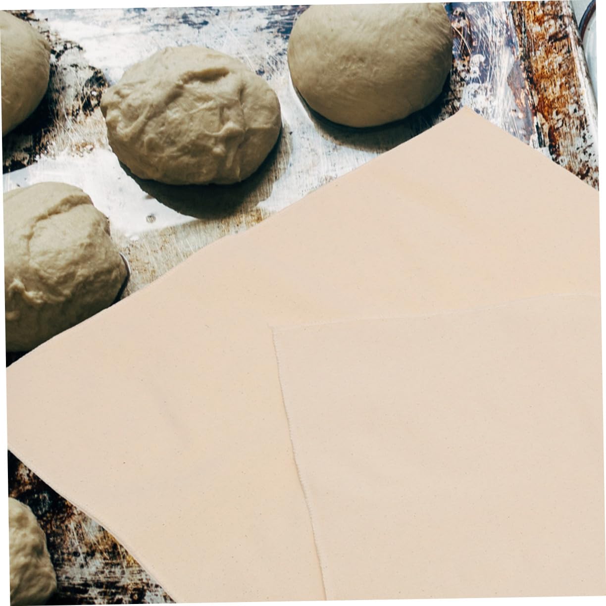 TOYANDONA Dickes Brottuch Aus Baumwolle Schnelltrocknende Backmatte Zum Gären Und Teigausrollen Abwaschbar Und Leicht Backzubehör Für Zuhause Und Reisen