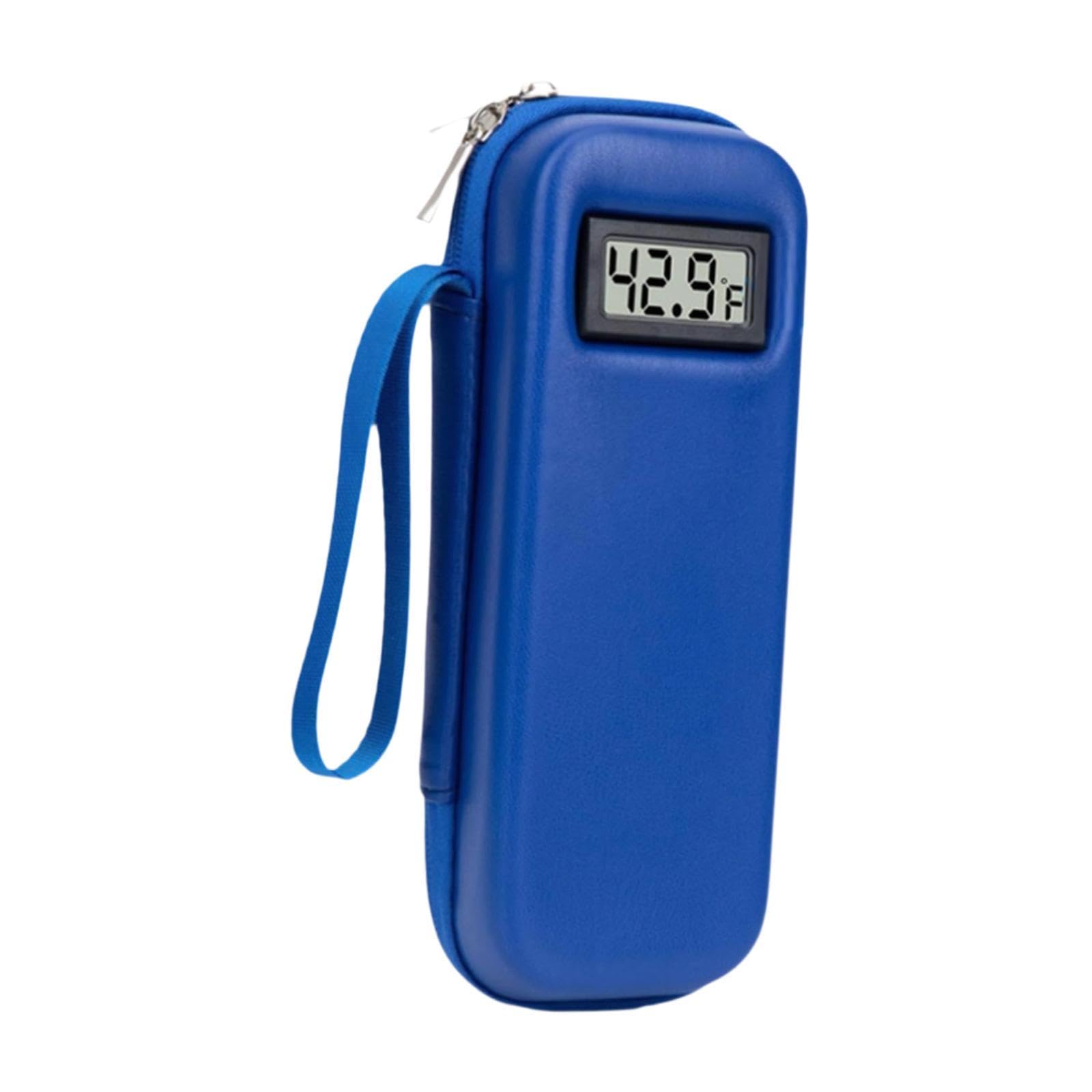 Insulin Cooler Travel Case Protector for Diabetic Supplies Travel Daily Life Blue | Health & Beauty | Medical, Mobility & Disability | Monitoring & Testing | Diabetic Aids-image-33