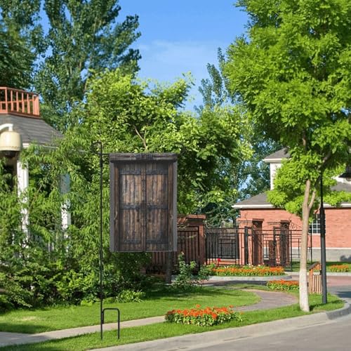 Drapeau de jardin rustique polyester 71x101cm grand pavillon extérieur double face - 7