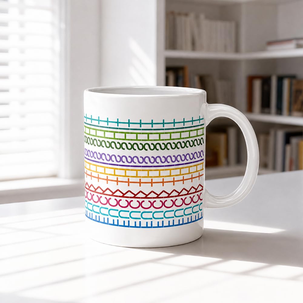 Wxeadu Funny Mugs with Hidden Message Mug, Rude Mugs for Adults, Humorous Novelty Ceramic Cup for Coffee & Tea Lovers, Office Workers, Friends, Unique Gift Idea, 350ml (White, B)