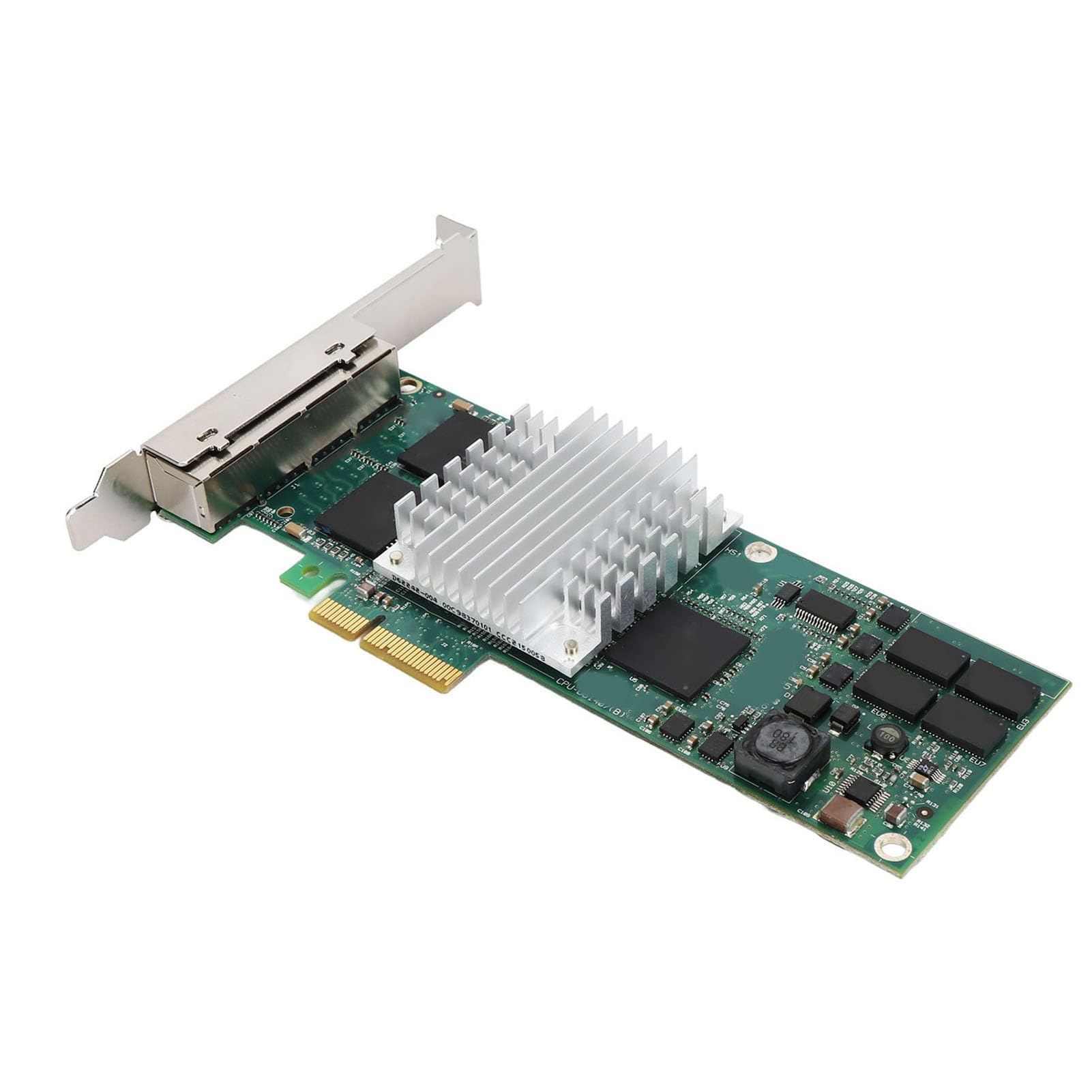 Scheda di Rete Gigabit, Adattatore Ethernet PCIE X4 a 4 Porte per connettività Server Ad Alta velocità, Supporta 10/100/1000 Mbps, Ideale per Sistemi