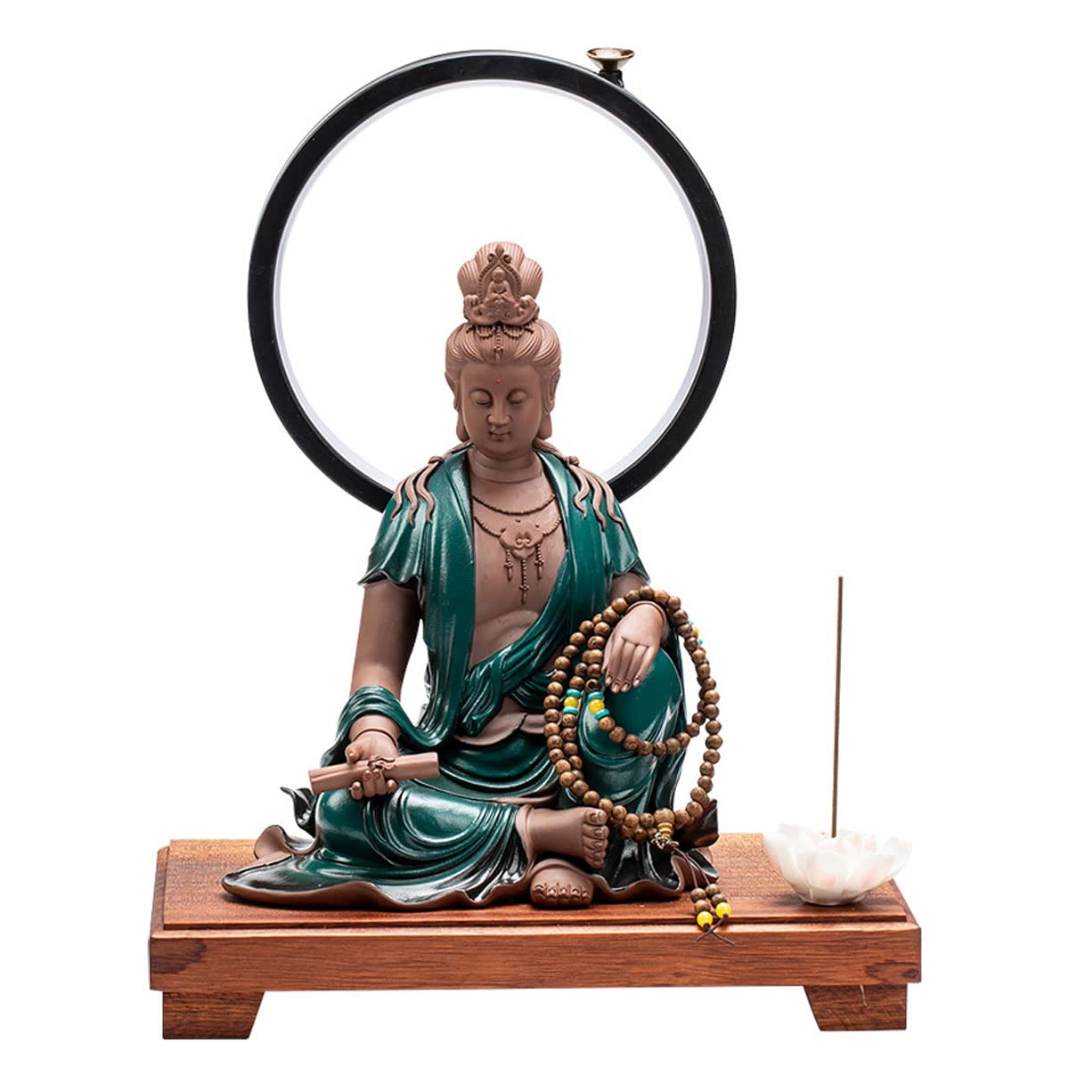 極上彫刻 希少逸品 現物写真 仏教美術 観世音菩薩 観自在菩薩 - 彫刻 