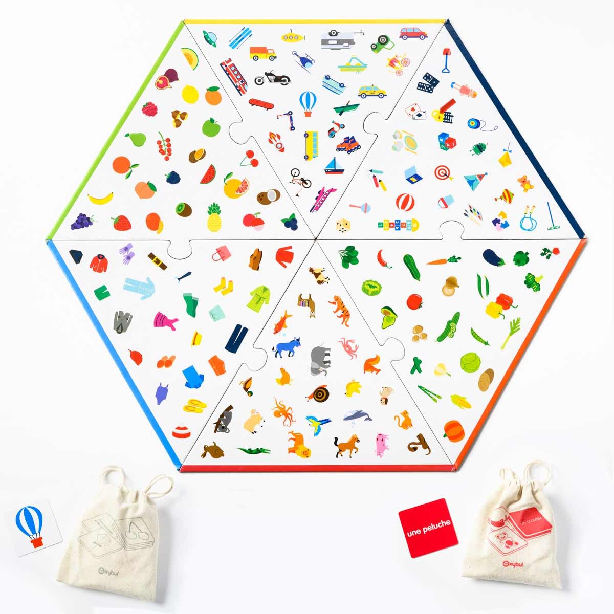 Oxybul Attrap'Mots – Jeu D'observation Et De Langage – Dès 3 Ans – Conçu Avec Une Orthophoniste – 4 Niveaux