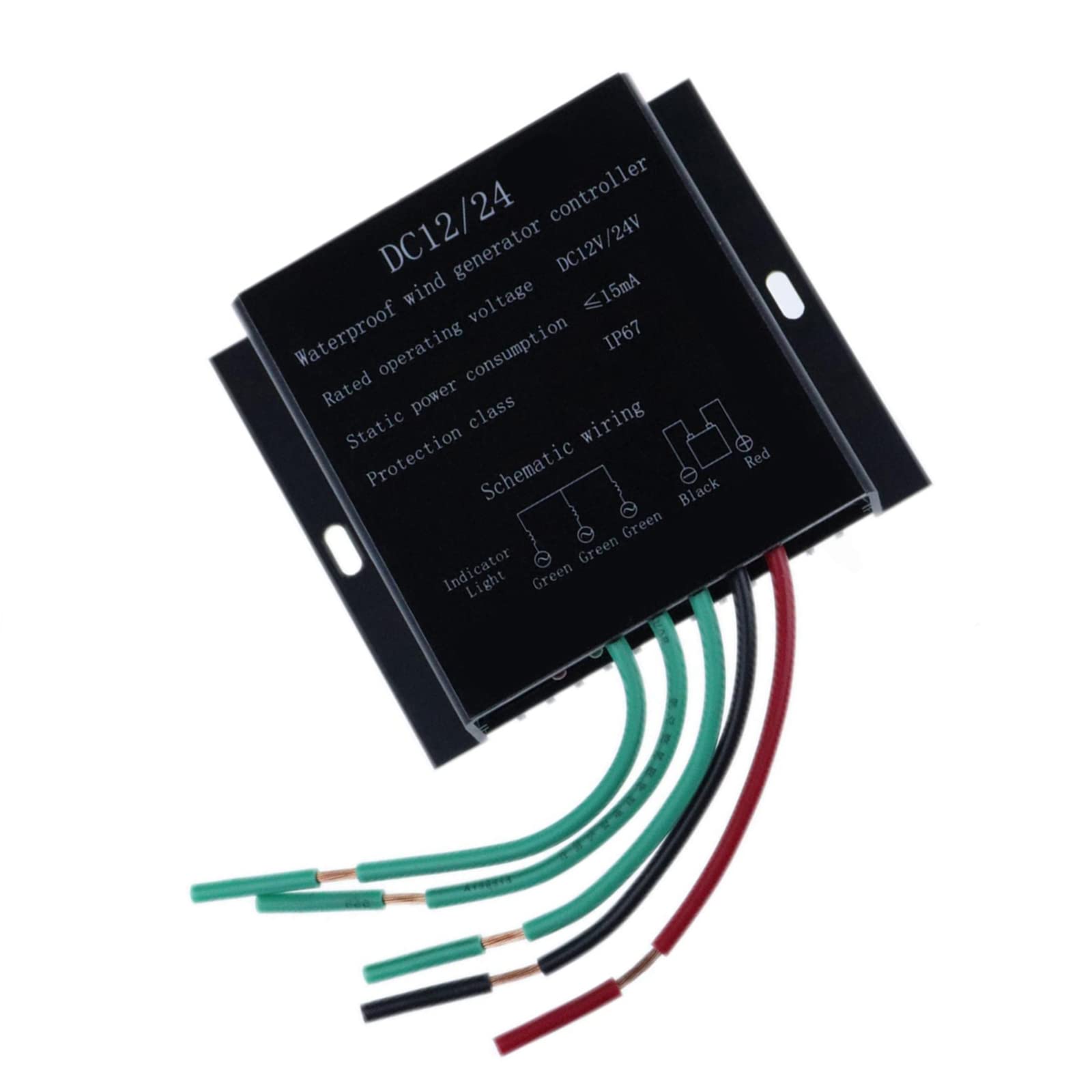 Regolatore Di Carica Eolica Mppt, 5000 W 12 V/24 V/48 V con Regolazione Automatica Cc per Sistemi Di Generazione Di Energia Eolica per Esterni