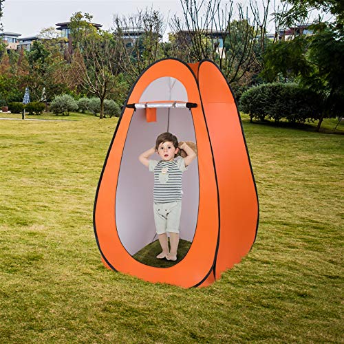 Carpa portátil de ducha pop up para camping miniatura 7