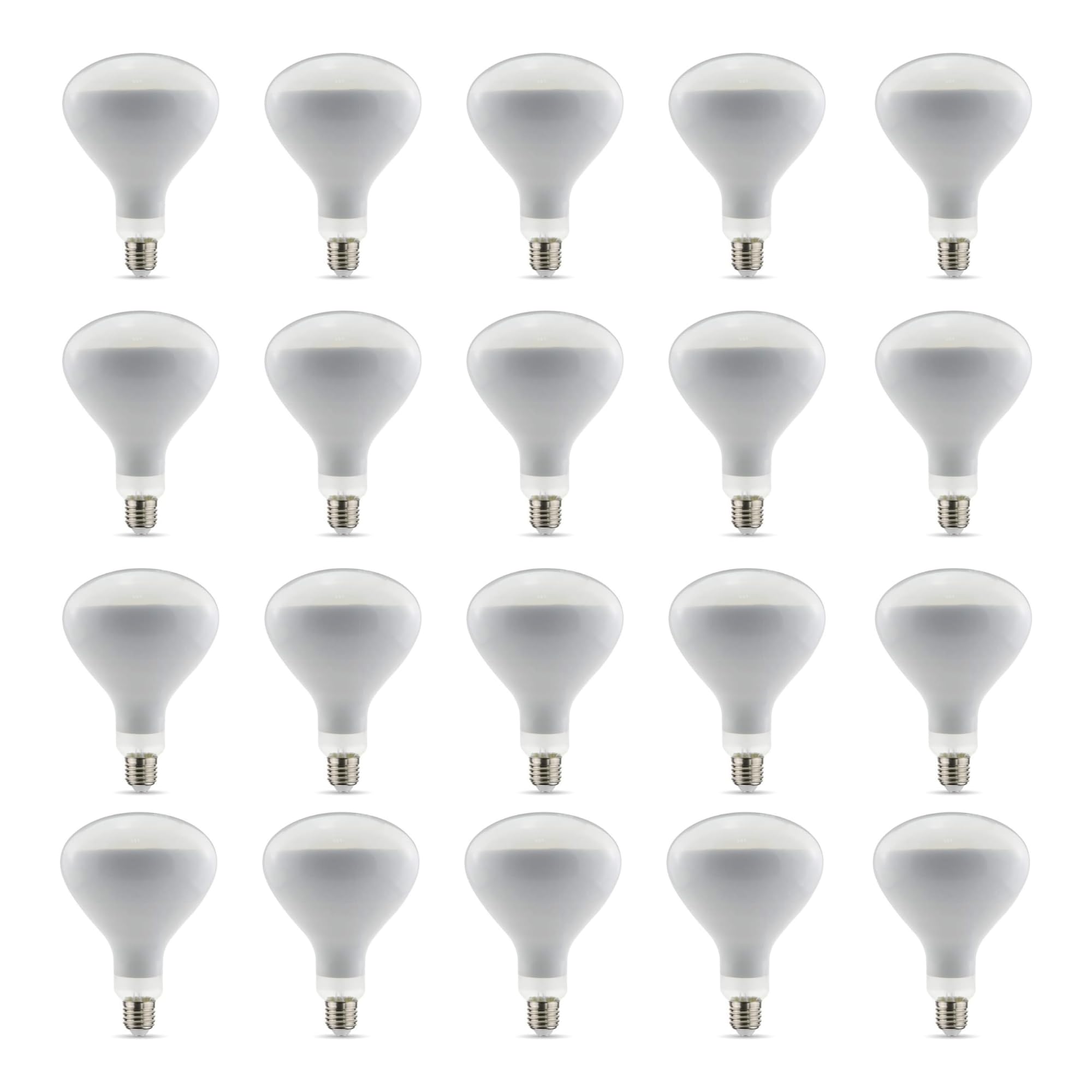 DL DAYLIGHTITALIA Confezione da 20 Lampadina da ricambio per Parentesi Flos - Filamento Led R125 13W E27 2700K Lucida Dimmerabile