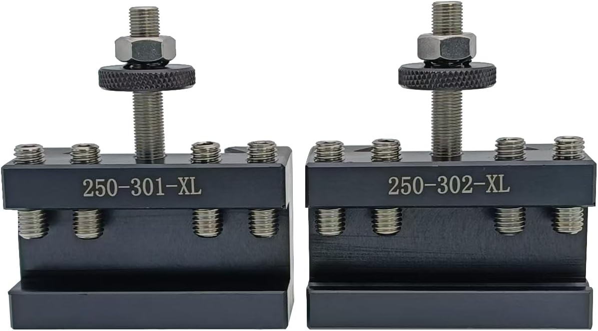 8 PCS CXA Wedge Type Quick Change Tool Post With Tool Holders For Lathe Swing Dia 13-18",250-333(CXA-8PCS)
