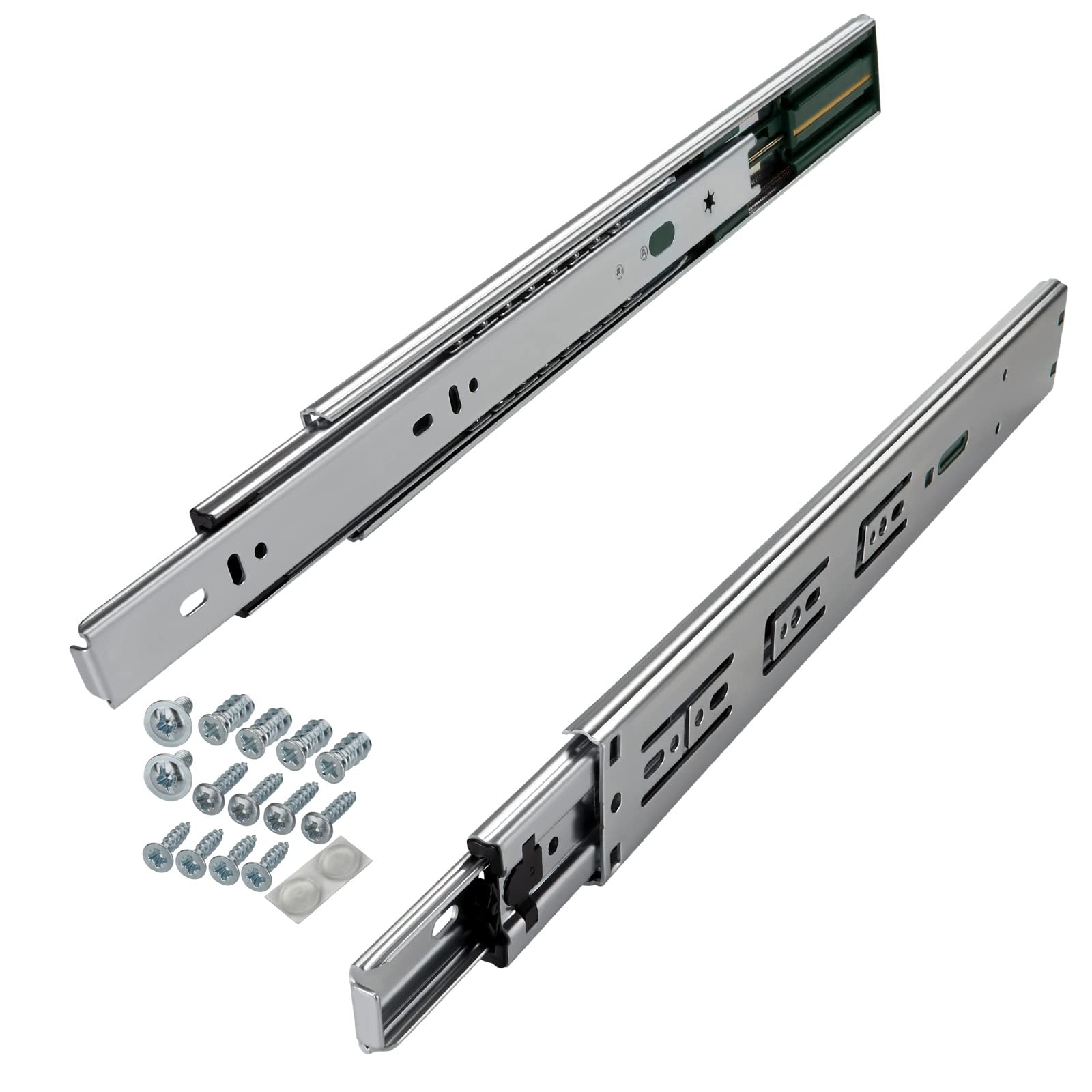 SOTECH KV-45-H45-L400-Softclose 4Paar Schubladenauszug für Küchenschrank, 45kg Traglast, Softclose-Funktion inklusive