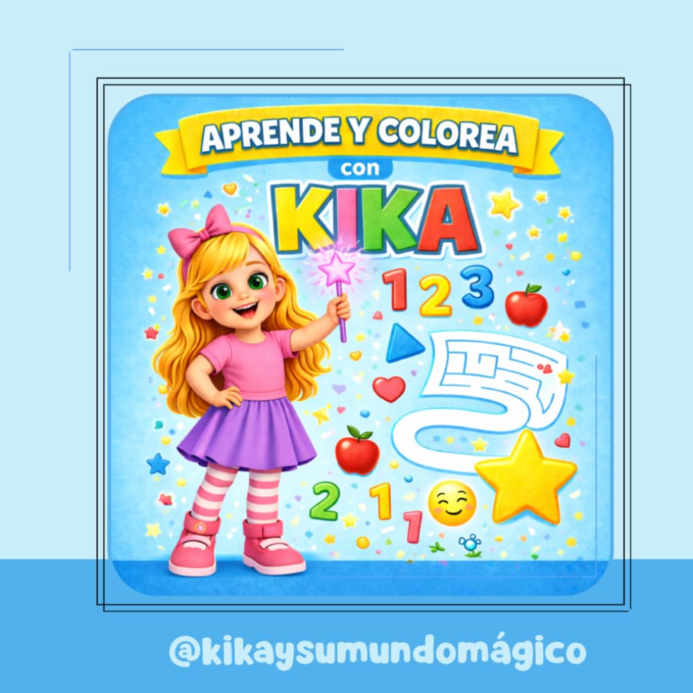 Aprende y Colorea con Kika