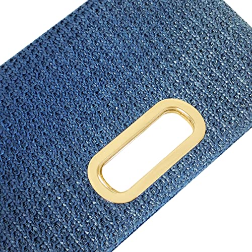 Image of Top Handle Straw Clutch