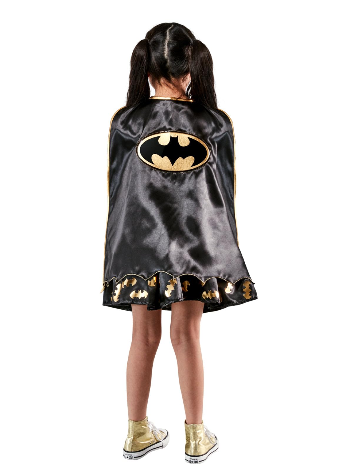 Rubie's - Costume da Batgirl DC Comics con mantello e maschera per gli occhi