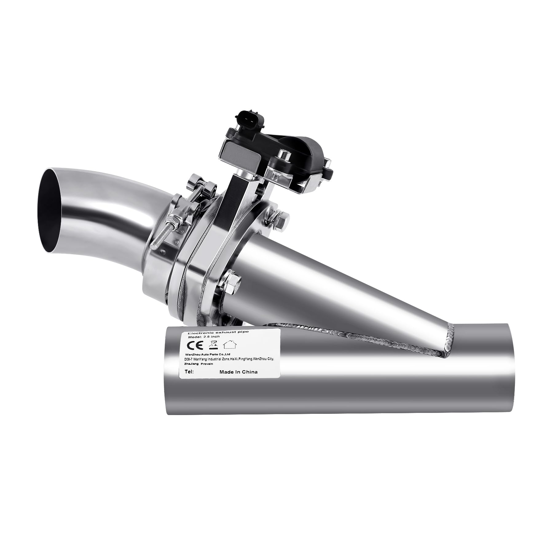 Samger 2.5" 63 mm acero inoxidable escape eléctrico silenciador trasero válvula de escape sistema sistema con mando a distancia Se requiere soldadura