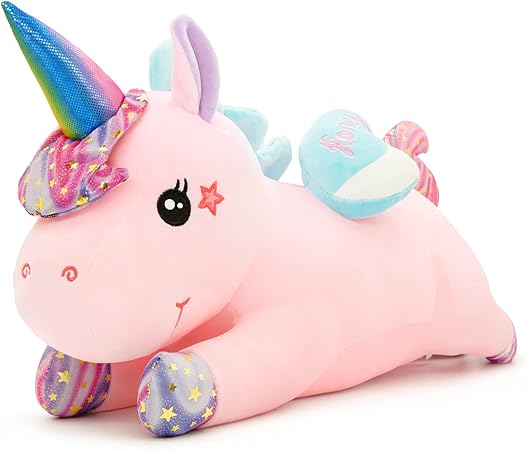 Amazon Co Jp Starnova ユニコーンぬいぐるみ 女の子 3歳 4歳 5歳 6歳 7歳 8歳 9歳 10歳 大きな柔らかいフラシ天ギフト レインボーホーン付き かわいい幼児用ぬいぐるみ かわいい子供用おもちゃ 大きなスクイッシーなぬいぐるみ ユニコーン枕 ピンク 23 6インチ Amazon Co Jp Starnova ユニコーンぬいぐるみ 女の子 3歳 4歳 5歳 6歳 7歳 8歳 9歳 10歳 大きな柔らかいフラシ天ギフト レインボーホーン付き かわいい幼児用ぬいぐるみ かわいい子供用おもちゃ 大きなスクイッシーなぬいぐるみ ユニコーン枕 ピンク 23 6インチ