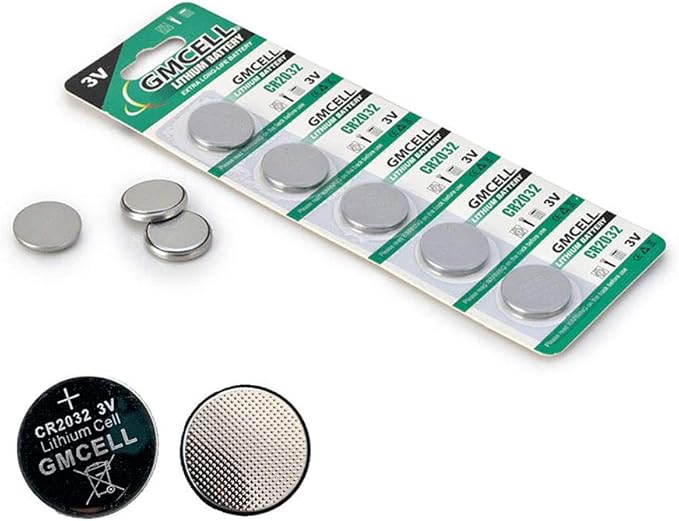 GMCELL CR2032 3V Lithium Battery, CR 2032 Button Cell Batteries