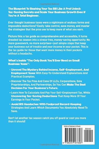 image for The Only Book You’ll Ever Need On Small Business Taxes: Tax Secrets,