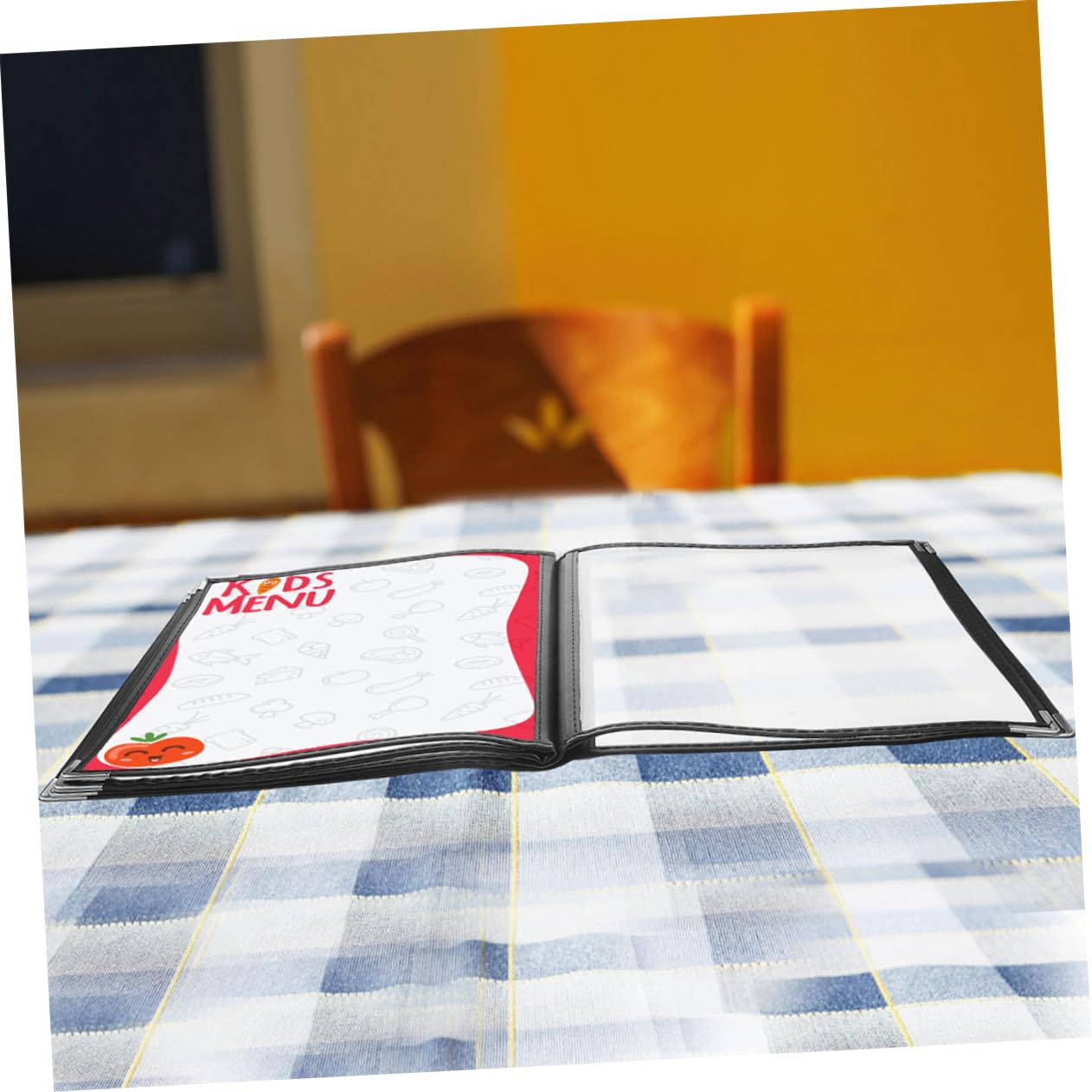Copertine per Menu 2 Pezzi in Pvc Resistenti Usura 6 Pagine 12 Visualizzazioni per Hotel e Locali