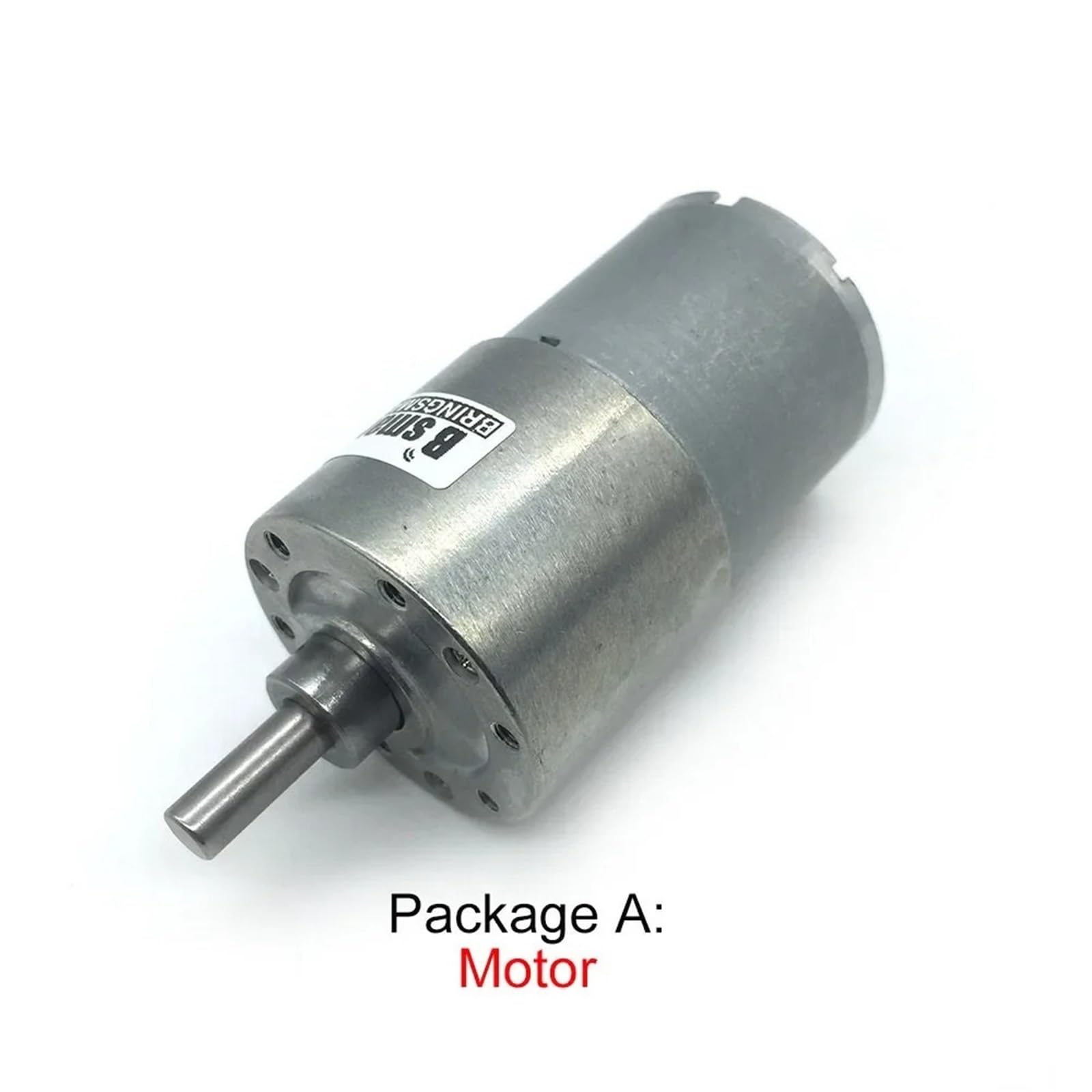 Silnik prądu stałego o wysokim momencie obrotowym przekładnia redukcyjna silnik elektryczny 6 V 12 V 24 V odwracalny JGB37-3530 (22 obr./min, 12 V)