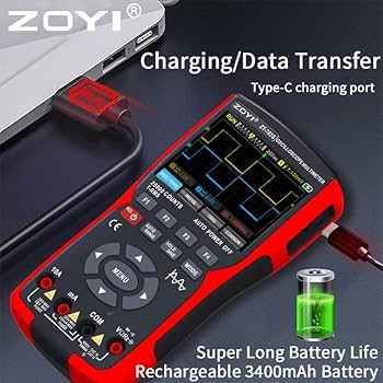 Amazon | ZOYI ZT-703S 携帯型ハンドヘルドオシロスコープマルチ