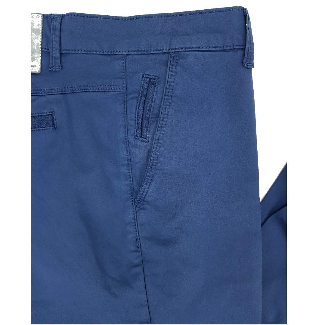 Pantalones de hombre de verano de algodón ligero chino Slim Fit elásticos 48 52 54 58 60 50 56
