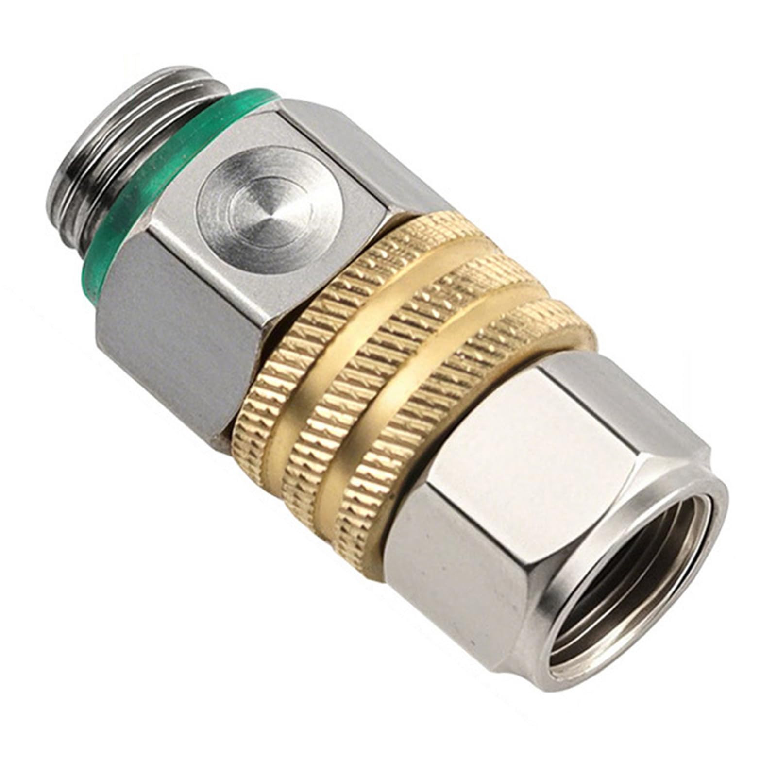Brass High Pressure Rotating Pipe Connector for Machines, Leakproof Quick Union Fitting, Easy Plumbing Installation High Pressure Sprays Machine Rotating Joint