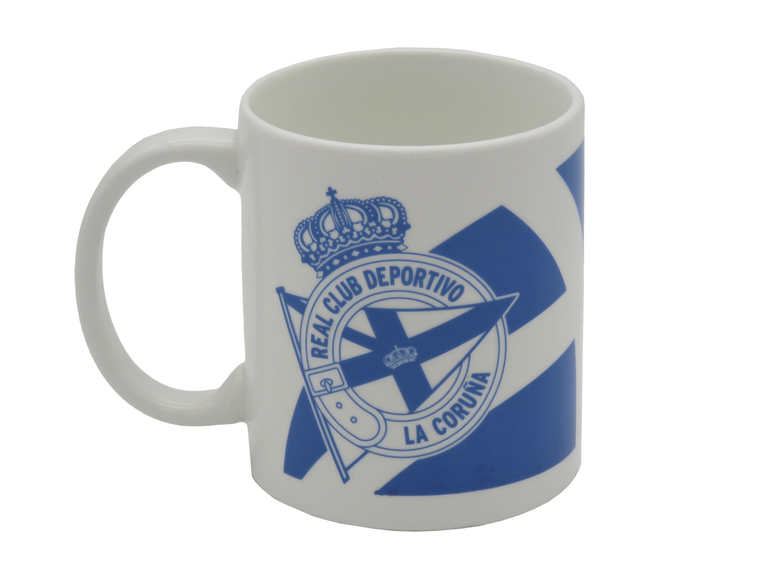 CYPBRANDS Deportivo de la Coruña, Mug, Kitchenware, Breakfast, Ceramic, White, Official Product
