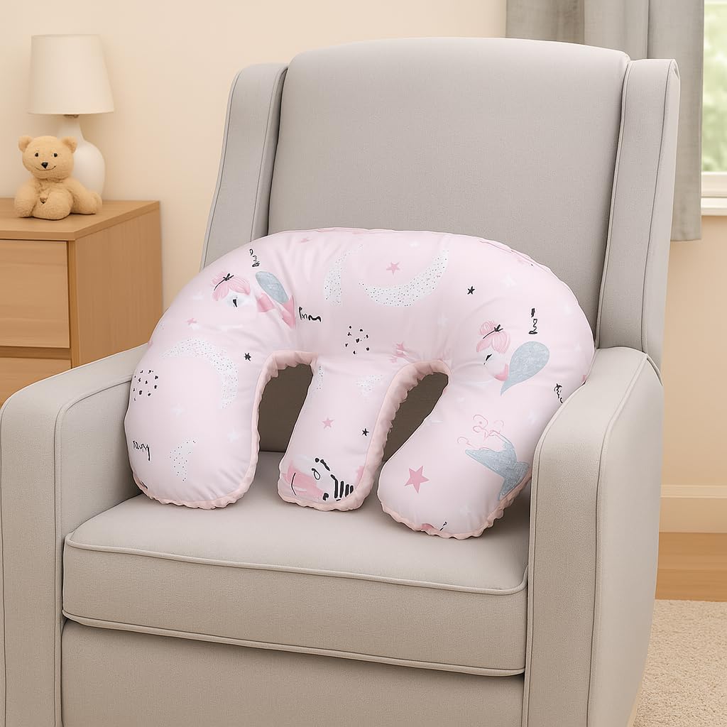 For Your Little One Twin Pillow - Pixie Breast Feeding Maternity Nursing Pillow Support | Mother & Baby Awards Shortlisted (Twin Pillow - Pixie)